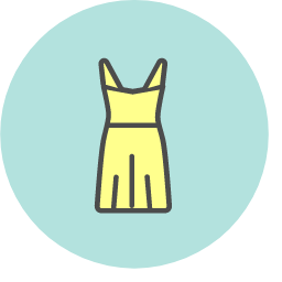 Dress Icon, dress,apparel