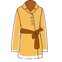 Coat Icon, coat,outerwear