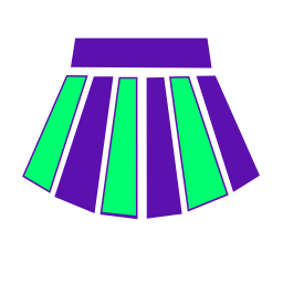 Skirt Icon, skirt,clothing,bottoms