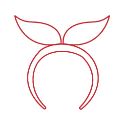 Cute Headband Icon, headband,cute