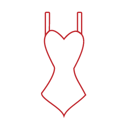 Heart - Shaped Dress Icon, heart,dress