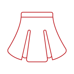 Umbrella Skirt Icon, umbrella,skirt