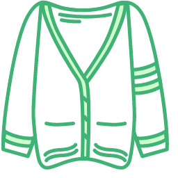 Knitted Sweater Icon, knitted sweater,sweater,top