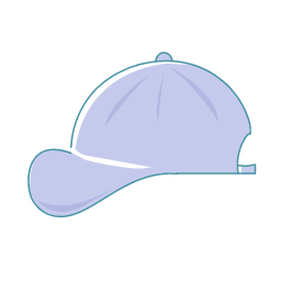 Light Blue Cap Icon, cap,headwear