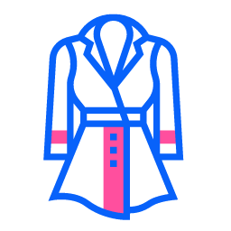 Coat Icon, coat,pink