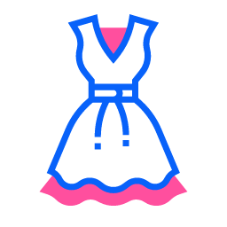 Dress 1 Icon, dress,decorative