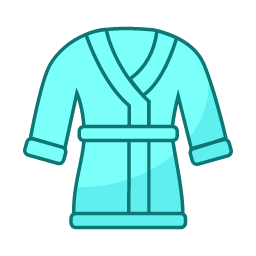 Bathrobe Icon, bathrobe,loungewear