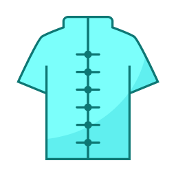 Mandarin Jacket Icon, jacket,traditional