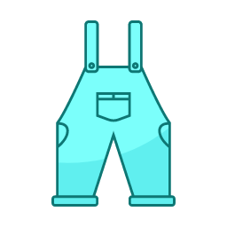 Overalls Icon, overalls,straps