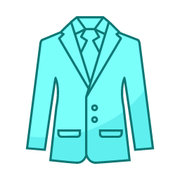 Suit Jacket Icon, jacket,suit