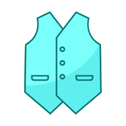 Suit Vest Icon, vest,suit