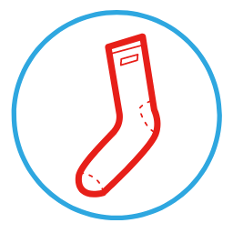 Long Sock Icon, long sock,sock