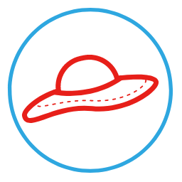 Sun Hat Icon, sun hat,hat