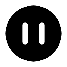 Pause Circle Icon, pause,circle,media