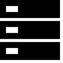 Server Icon, server,rectangles,storage