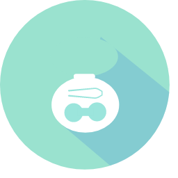 Contact Lenses Icon, contact lenses,eye care