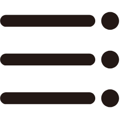 List 3 Icon, list,dot,line