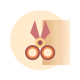 Scissors Icon, scissors,beauty tool