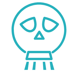 Skeleton Icon, skeleton,anatomy,bones