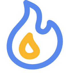 Endocrinology Department Icon, endocrinology,flame,medical