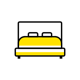Bed Icon, bed,furniture,bedroom