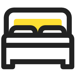 Bedroom Icon, bedroom,bed,sleeping space