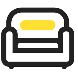 Living Room Icon, living room,sofa,living area