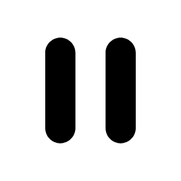 Round Pause Icon (Duplicate) Icon, pause,audio,video