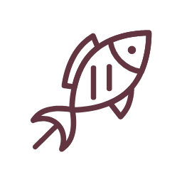 Grilled Fish Icon, grilled fish,dish