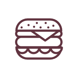 Hamburger Icon, hamburger,fast food