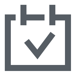 Check Calendar Icon, calendar,check,event