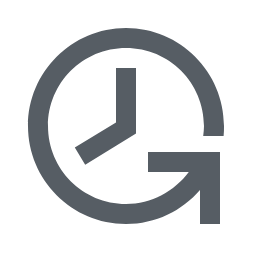 Counterclockwise Icon, counterclockwise,clock,rotation