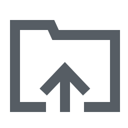 Upload Folder Icon, upload,folder,arrow