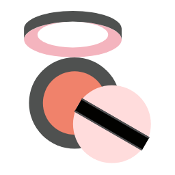 Blush Compact Icon, blush,compact