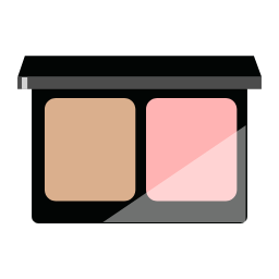 Face Powder Compact Icon, face powder,compact