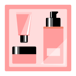 Makeup Set Icon, makeup set,cosmetic collection