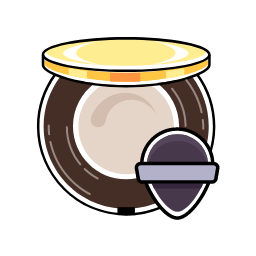 Compact Powder Icon, compact powder,makeup