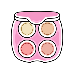 Eye Shadow Palette Icon, eye shadow,makeup