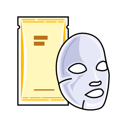 Face Mask Sheet Icon, face mask,skincare