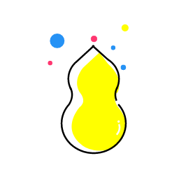Pear - Shaped Bottle Icon, bottle,pear - shaped