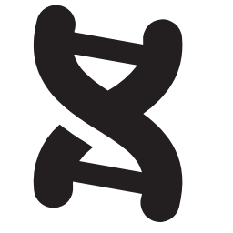 DNA Icon, DNA,genetics,biology