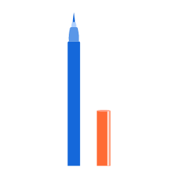 Beauty - Eyeliner Liquid Icon, eyeliner,eye makeup