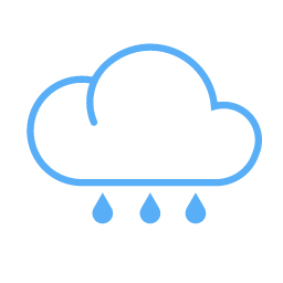Heavy Rain Icon, heavy rain,cloud,raindrop