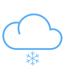 Light Snow Icon, light snow,cloud,snowflake