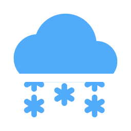 Blizzard Cloud Icon, blizzard,snow,cloud