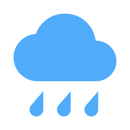 Heavy Rain Cloud Icon, rain,heavy rain,cloud