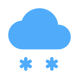 Snow Cloud Icon, snow,cloud,snowy