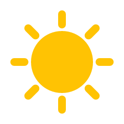 Sunny Sun Icon, sun,sunny,sun rays