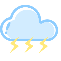 Thunder Icon, thunder,lightning,weather