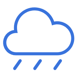 Light Rain Cloud Icon, light rain,cloud,weather